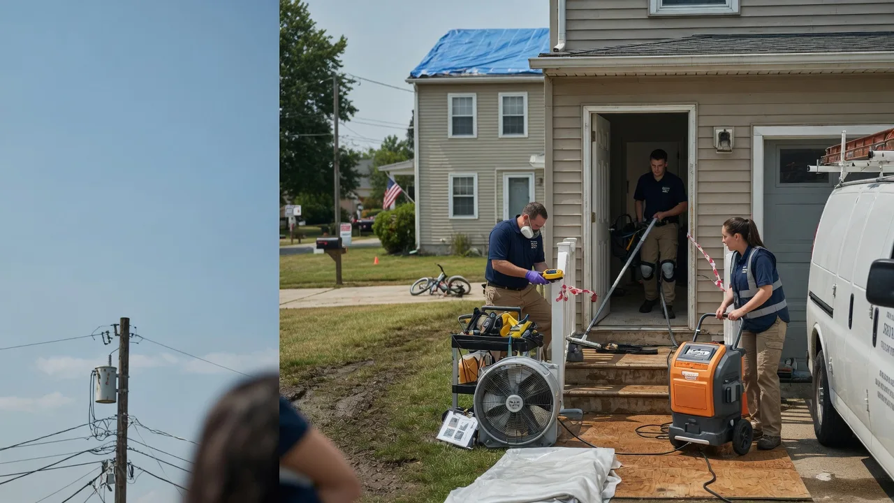 Water Damage Repair in Pawnee, IL near me
